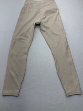 Fabletics PureLuxe High Waisted Leggings Womens Beige Cream Soft Yoga Pants